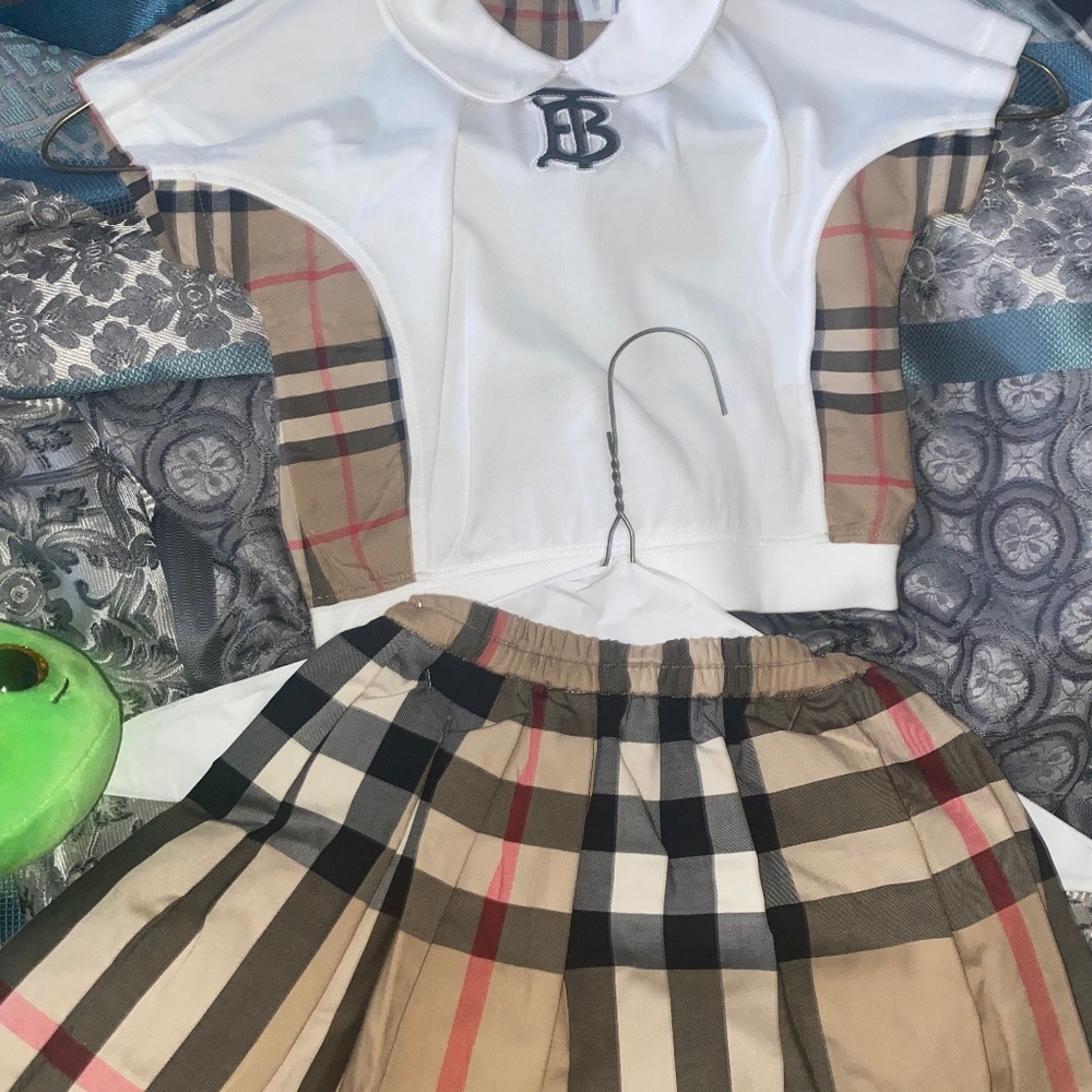 Two Piece Burberry Set